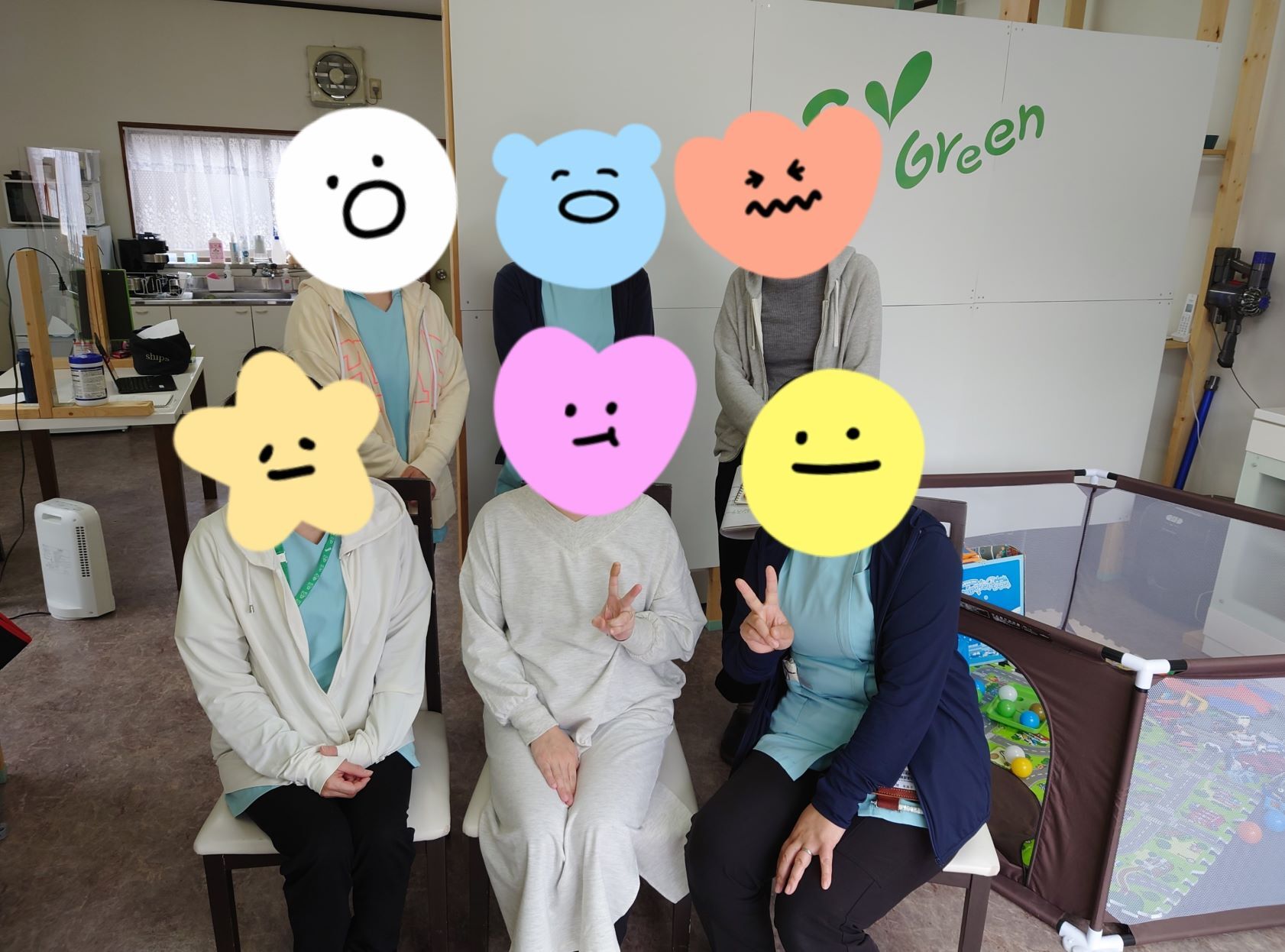 育休前集合写真